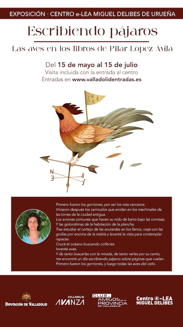 EXPOSICIÓN TEMPORAL " Escribiendo pájaros" : Del 15 de mayo al 15 de julio